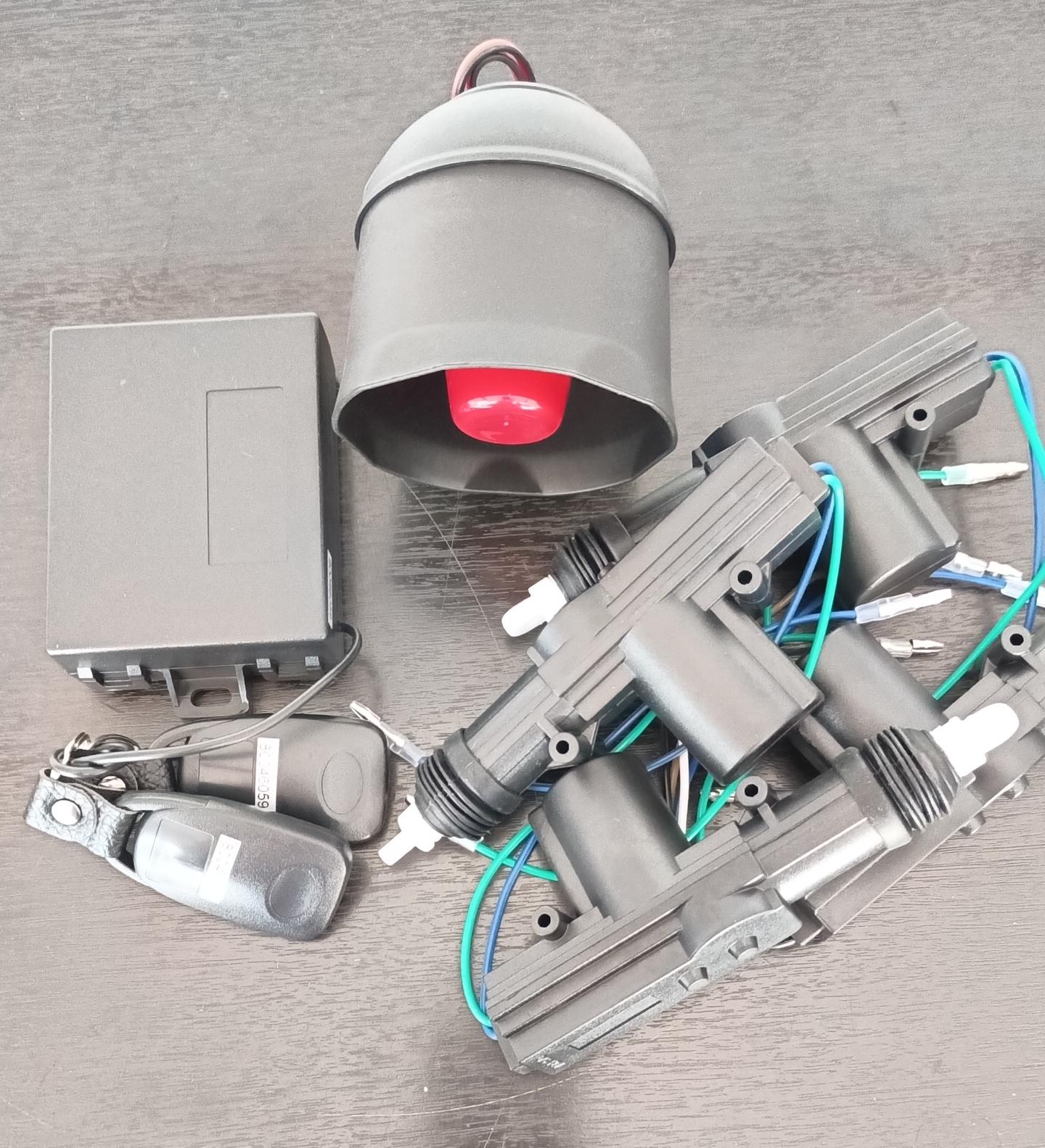 Alarma blazer con kit de bloqueo central completo foto 1